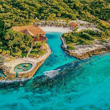 Occidental At Xcaret Destination Hotel Playa del Carmen Ngoại thất bức ảnh Aerial view of the resort