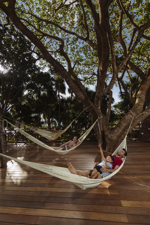 Occidental At Xcaret Destination Hotel Playa del Carmen Ngoại thất bức ảnh Hammocks at the resort