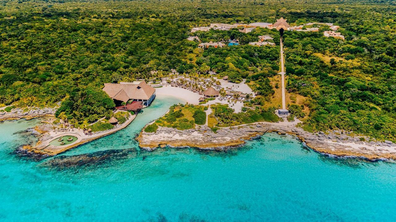 Occidental At Xcaret Destination Hotel Playa del Carmen Ngoại thất bức ảnh Aerial view of the resort